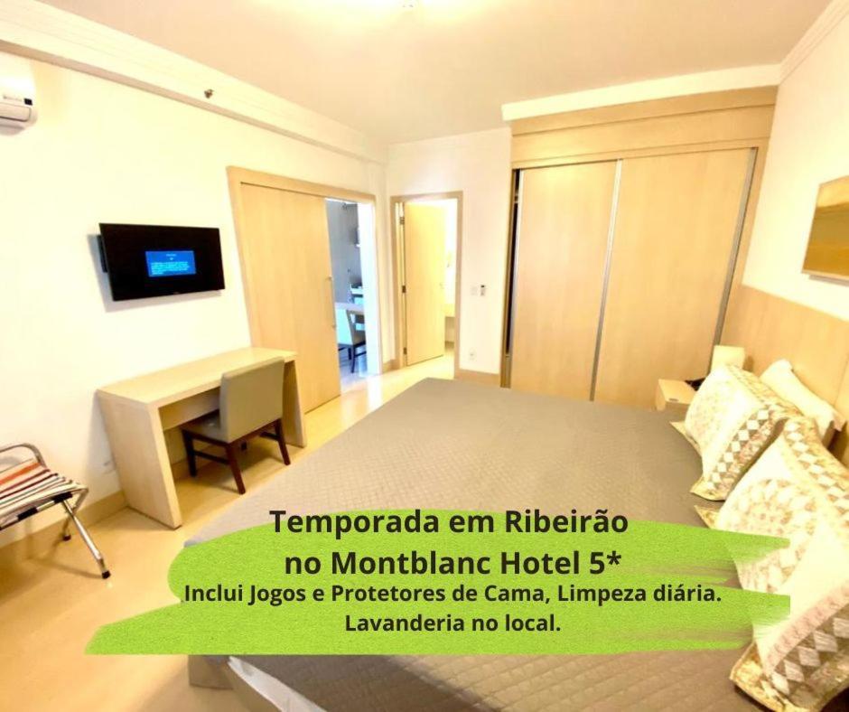 Flat equipado em Hotel 5 Estrelas Ribeirão Preto Exterior foto